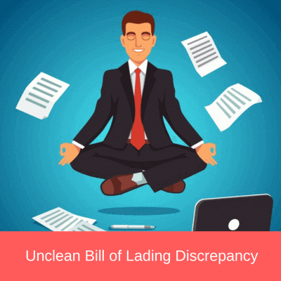 Unclean Bill of Lading Discrepancy